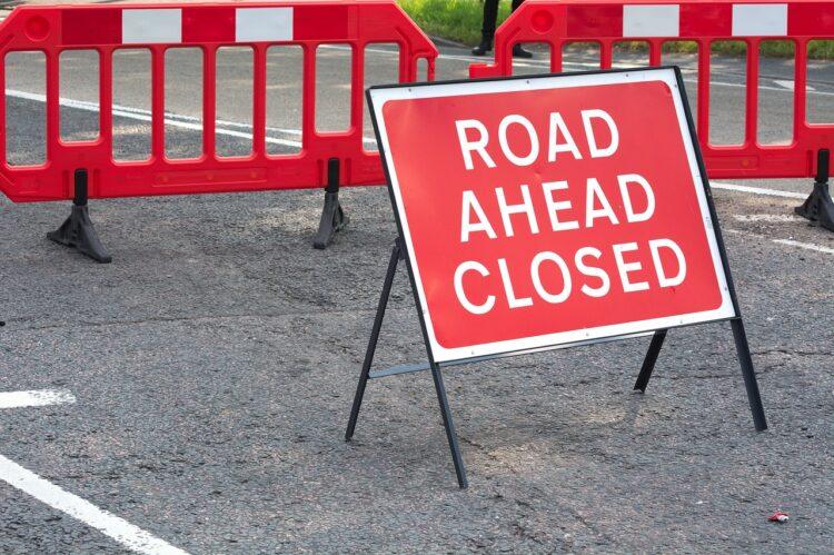 Bad Weather closes road in Kilkenny