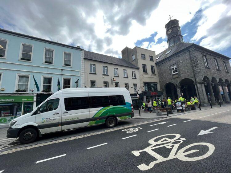 “Park somewhere else and follow the rules” plead Kilkenny city ‘Back in 5’ campaigners to those who misuse disabled parking spaces