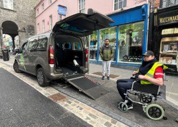 “Park somewhere else and follow the rules” plead Kilkenny city ‘Back in 5’ campaigners to those who misuse disabled parking spaces