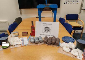 One man arrested after drug seizure in Kildare