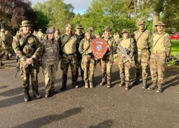Irish Defence Unit celebrates victory in Exercise Arduous Serpent