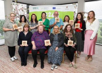 Carlow teachers were joined by colleagues to celebrate participation in a healthy eating initiative