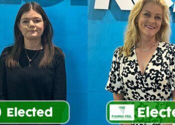 Birthday bonus for Cynthia Ní Mhurchú from Carlow as she and Kilkenny woman Kathleen Funchion declared MEPs
