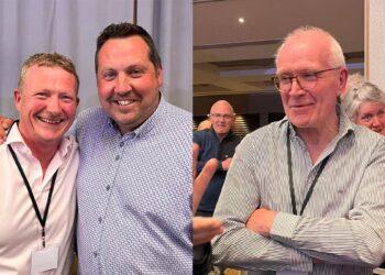 Joe Sheridan (FF), Peter Cleere (FF) and Joe Lyons (FG). Photo : Ken McGuire / KCLR