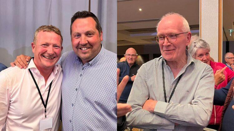 Joe Sheridan (FF), Peter Cleere (FF) and Joe Lyons (FG). Photo : Ken McGuire / KCLR