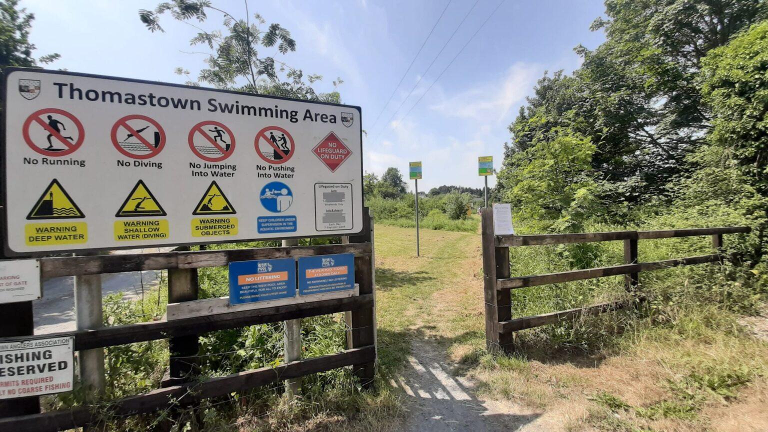 Temporary swimming ban at Thomastown Weir Pool implemented by Kilkenny ...