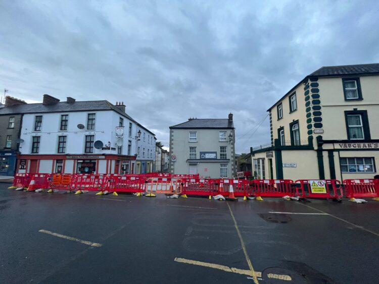Works in county Kilkenny town could continue for the next two months