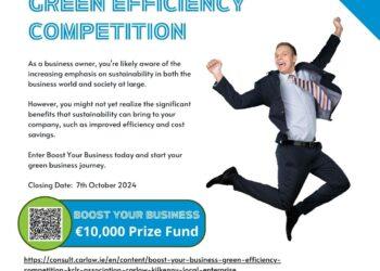 The KCLR Daily: Boost Your Business- Green Efficiency Competition; Ronan Murphy of Vision Green