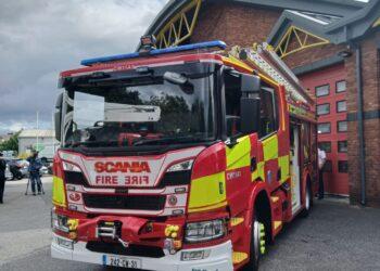 Carlow County Council chairman launches new eco class fire appliance