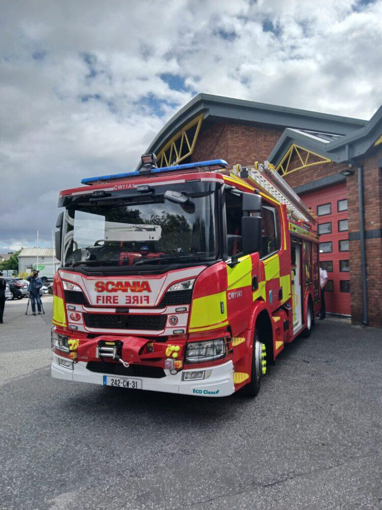 Carlow County Council chairman launches new eco class fire appliance