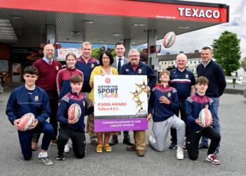Carlow sports club receives county award from Texaco