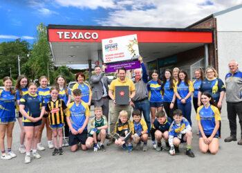 Kilkenny sports club are celebrating their Texaco award for “Support for Sport”