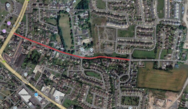 Mayor of Carlow Fintan Phelan has said the road at Brownshill “has been a huge issue locally”