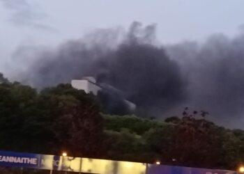 Fire at landmark vacant hotel on Kilkenny Waterford border