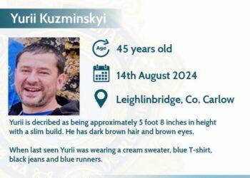 Concern expressed for man missing from county Carlow
