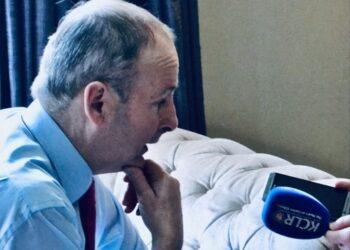 Tánaiste Micheál Martin in pre Budget breakfast business briefing in Carlow