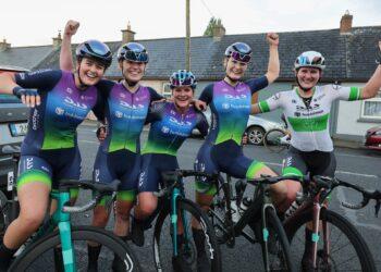 Champion Kilkenny cyclist Mia Griffin in the win for Rás na mBan first stage