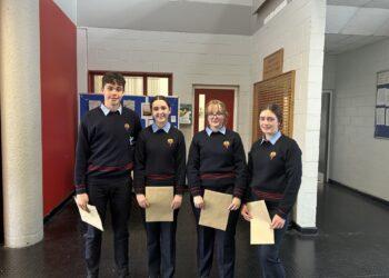 Students across Carlow and Kilkenny getting Junior Cert results today