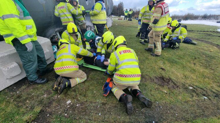 Emergency services personnel from Carlow, Kilkenny, Wexford and Waterford put through paces at staged plane crash on Mount Leinster