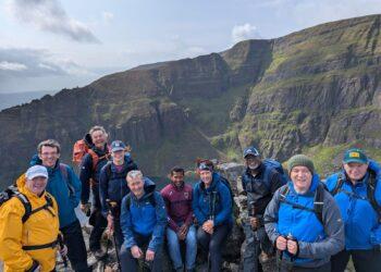 Tirlán employees take on Two Peak Challange for Aware