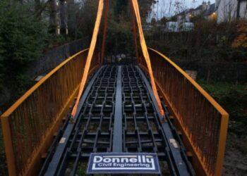 New pedestrian bridge hailed as a valuable and welcome part of the Kilkenny active travel plan