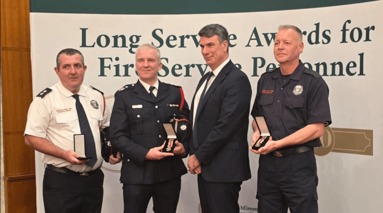 Carlow County Council CEO pays tributes to local firefighters for their many years in the fire service