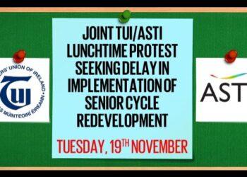 Teachers set to protest today over a decision to accelerate Senior Cycle redevelopment plans