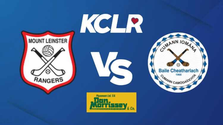 Listen Live: Mount Leinster Rangers v Carlow Town, Stryve Carlow U-20 Hurling A Final
