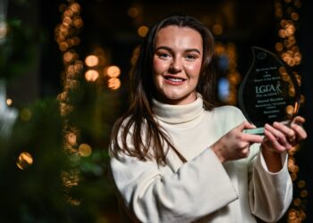 Sinéad Hayden from Bennekerry/Tinryland is The Croke Park Hotel/LGFA Player of the Month for November 2024