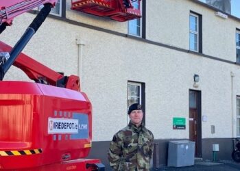 Troops at Kilkenny city army barracks helping to save an endangered bird