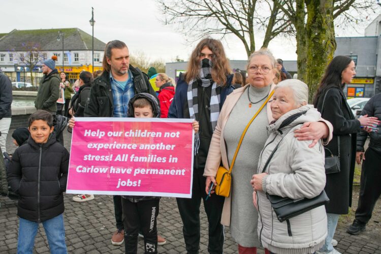 Moving of Ukrainians from property on Carlow / Kildare border may be halted