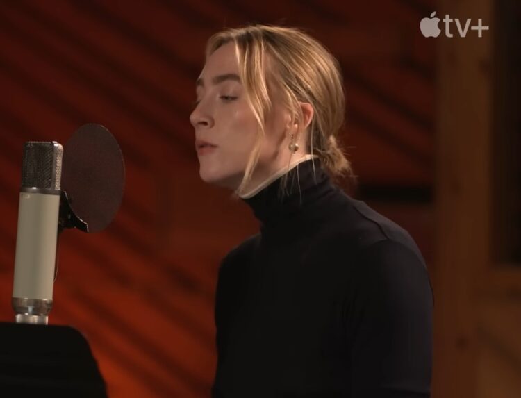 Oscar shortlist includes song sung by actress Saoirse Ronan who grew up in Carlow
