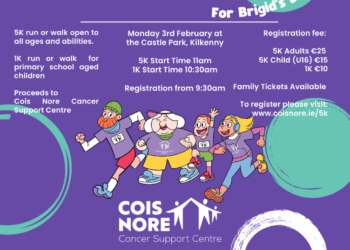 Registration is open for Cois Nore Cancer Support 5km