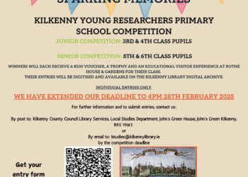 Extra time allocated for Kilkenny History school project