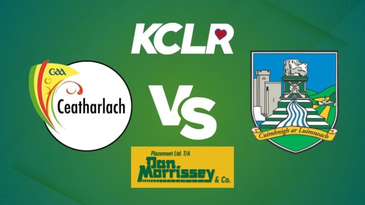 Carlow v Limerick, live on KCLR
