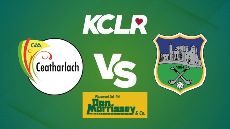 Carlow v Tipperary, live on KCLR