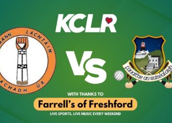 St. Lachtains v Russell Rovers, live on KCLR