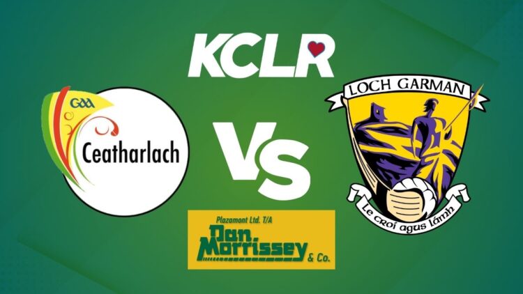 Carlow v Wexford, live on KCLR