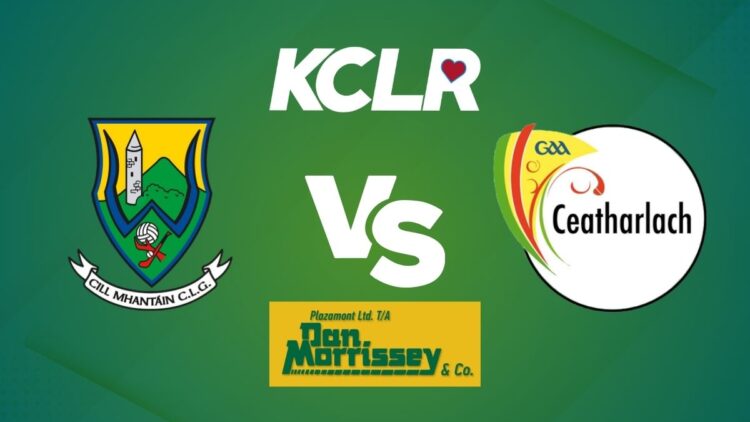 Wicklow v Carlow, live on KCLR