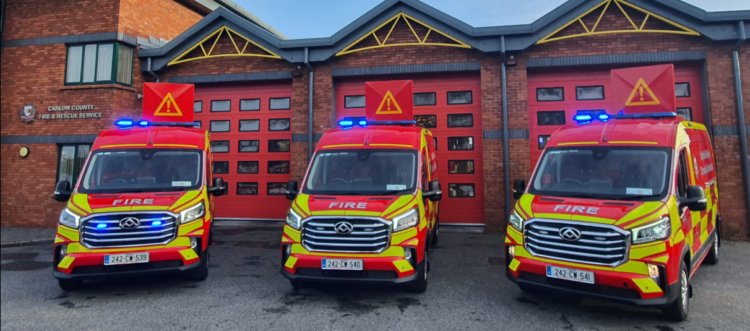 New fleet of vans enhance emergency response for three Fire Stations