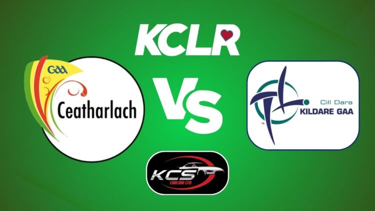 Carlow v Kildare, Joe McDonagh Cup 2025, live on KCLR