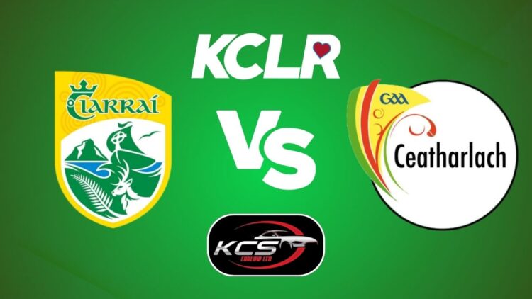 Kerry v Carlow, Joe McDonagh Cup 2025, live on KCLR