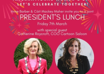 Special lunch for International Women’s Day hosted by Network Ireland and Kilkenny Chamber of Commerce
