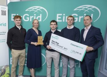 Carlow Student Wins Top Prize at EirGrid CleanerGrid Competition