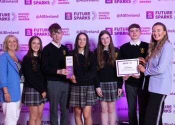 Scoil Aireagail Wins Top Prize at 2025 AIB Future Sparks School Impact Awards