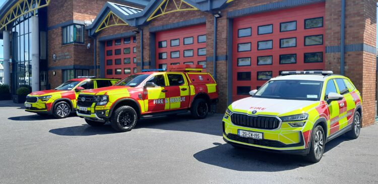 Carlow County Fire & Rescue Service Adds Three New Eco-Friendly 4x4s to Its Fleet