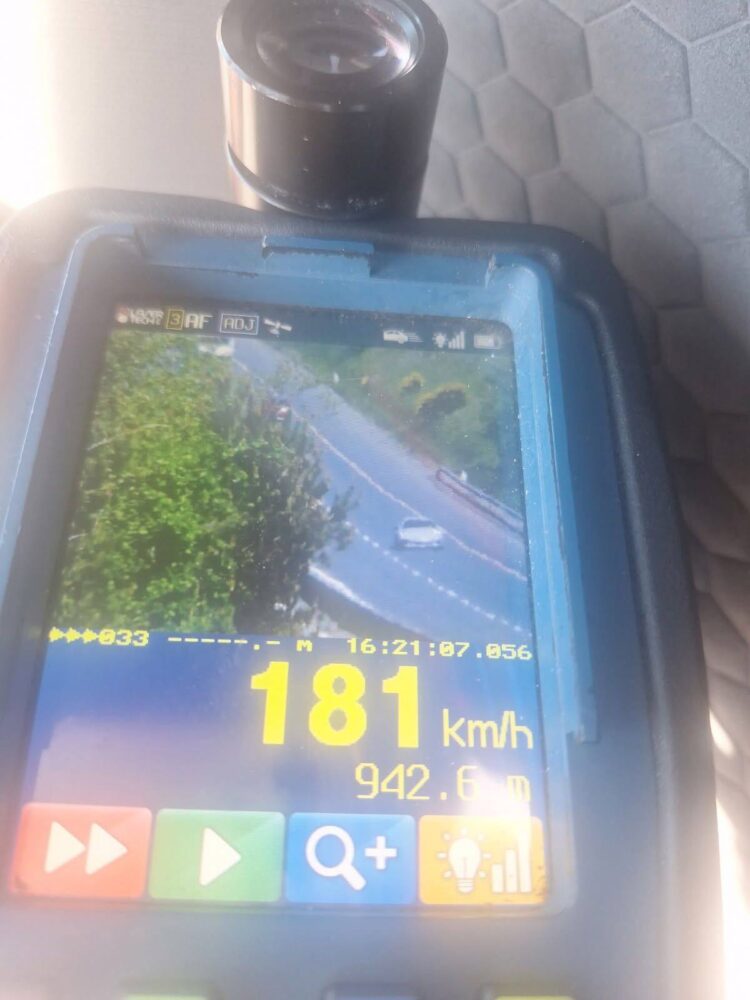 Motorist clocked driving 181km/h on N25 in south Kilkenny