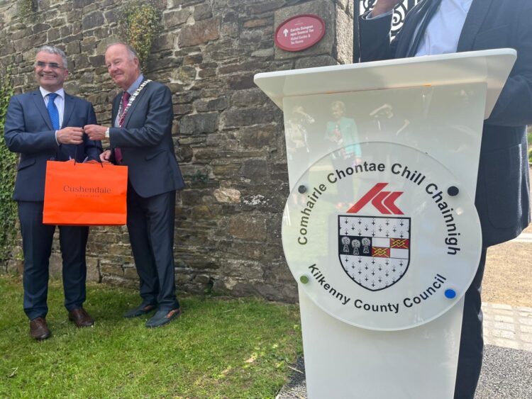 “What I love about both of them is that they’re being cared for by local communities” says Minister of two Kilkenny amenities