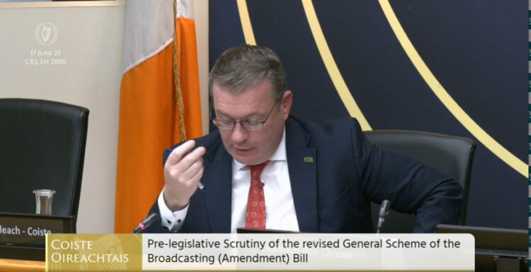 Tipperary North / North West Kilkenny TD Alan Kelly in Oireachtas Committee quip about KCLR