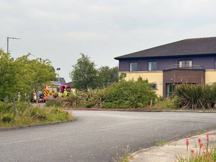 Three units of fire brigade respond to incident at vacant county Kilkenny building